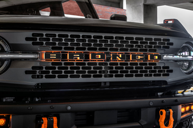 ORACLE Lighting Universal Illuminated LED Letter Badges - Matte Blk Surface Finish - C