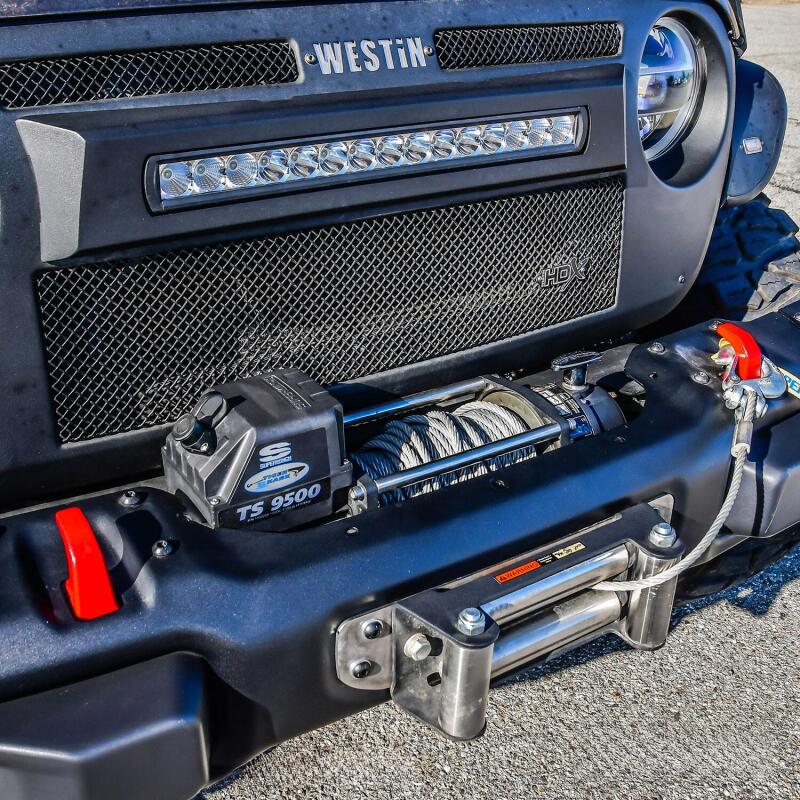 Westin 2018-2026 Jeep JL Wrangler (2dr/4dr) WJ2 Winch Tray - Black