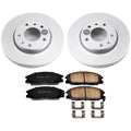Power Stop 02-04 Kia Sedona Front Z17 Evolution Geomet Coated Brake Kit