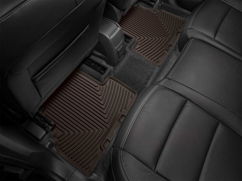 WeatherTech 2014-2019 Chevrolet Trax Rear Rubber Mats - Cocoa