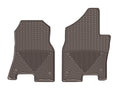 WeatherTech 2019+ Dodge Ram Truck 1500 Front Rubber Mats - Cocoa