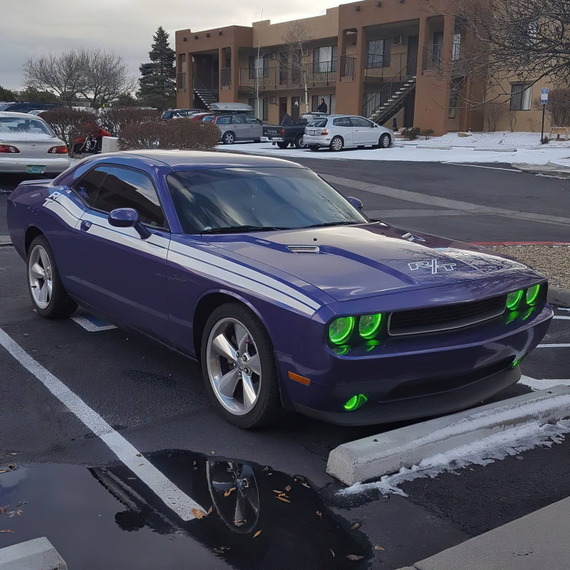 Oracle Dodge Challenger 08-14 Halo Kit (ProjectorHL) - ColorSHIFT