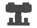 WeatherTech 2018+ Chevrolet Traverse Rear FloorLiner - Black (2nd Row Bucket Seats)