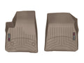 WeatherTech 2017+ Cadillac XT5 Front FloorLiner - Tan