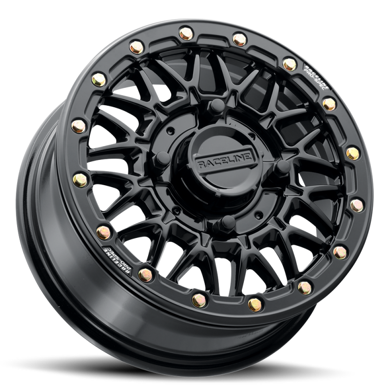 Raceline A15 Omega 15x8in / 4x137 BP / 0mm Offset / 110.18mm Bore - Gloss Black