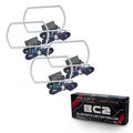 Oracle Chevy Silverado 07-13 Halo Kit Square Style - ColorSHIFT w/ BC1 Controller