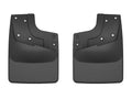 WeatherTech 24-25 Ford Ranger Raptor Supercrew Rear No Drill MudFlaps - Black
