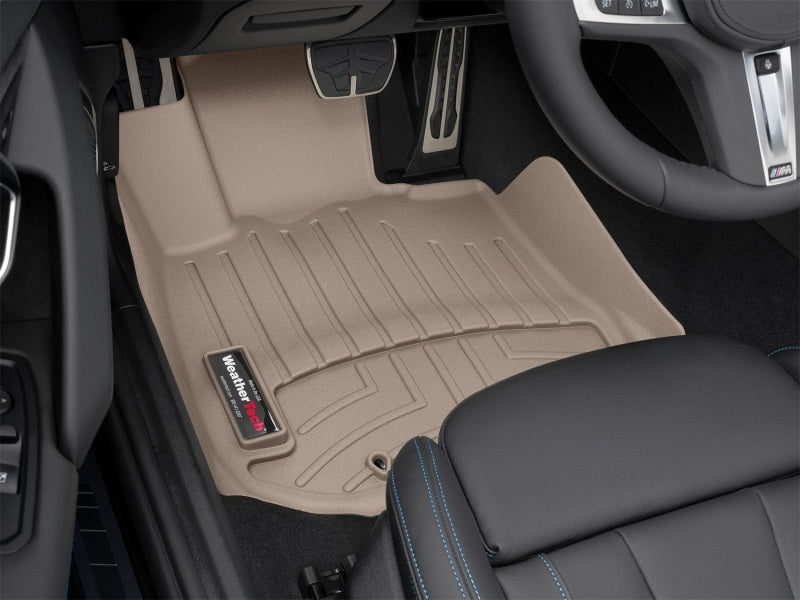 WeatherTech 19+ BMW Z4 / 2020 Toyota Supra Front FloorLiner - Tan