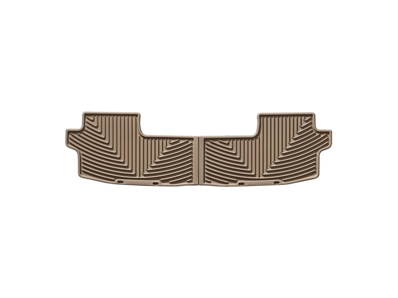 WeatherTech 08-13 Toyota Highlander Rear Rubber Mats - Tan