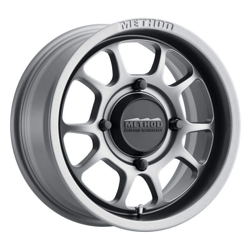 Aluminum Wheels 15x7 MR409 Bead Grip UTV Steel Grey GY Method