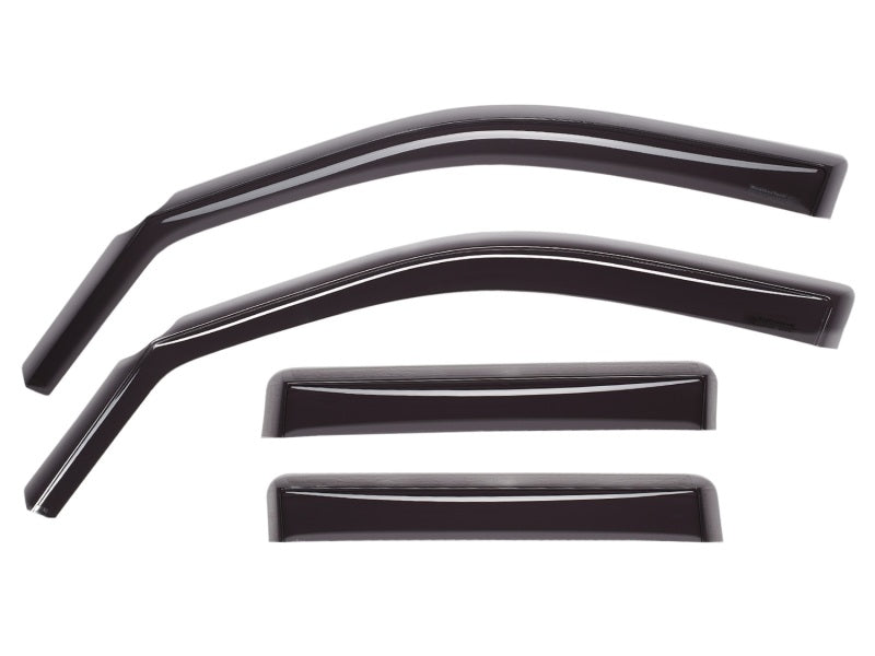 WeatherTech 15-19 Subaru Outback Front Rear Front & Rear Side Window Deflectors - Matte Blk