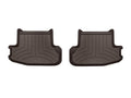 WeatherTech 2020+ Audi A5/S5 Rear (2nd Row) FloorLiners - Cocoa (COUPE ONLY)