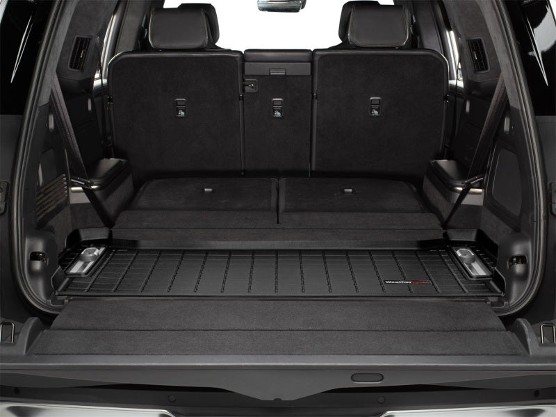 WeatherTech 2022 Rivian R1S (Fits w/Floor in Flat Cargo Bed Pos.) Cargo Liner - Black