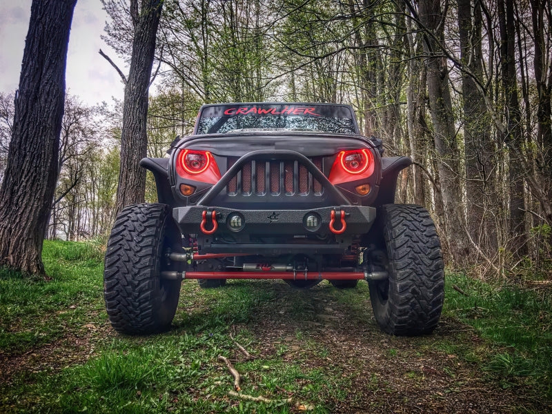 Oracle 7in High Powered LED Headlights - Black Bezel - ColorSHIFT