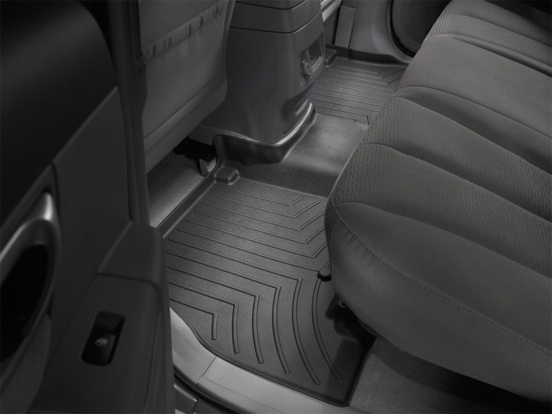 WeatherTech 07-12 Hyundai Santa Fe Rear FloorLiner - Black