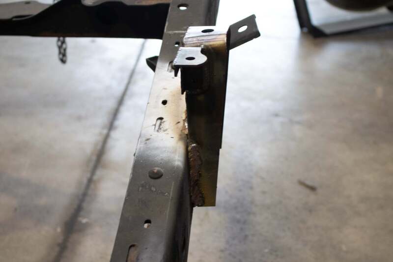 Rust Buster Front Bed Mount Left Side