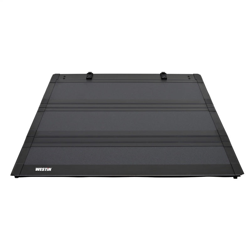 Westin 24-26 Toyota Tacoma 2WD/4WD 5ft. Bed Hard Tri-Fold Tonneau Cover - Black