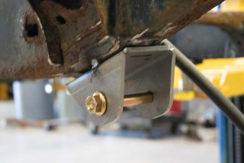 Rust Buster Leaf Spring Mount