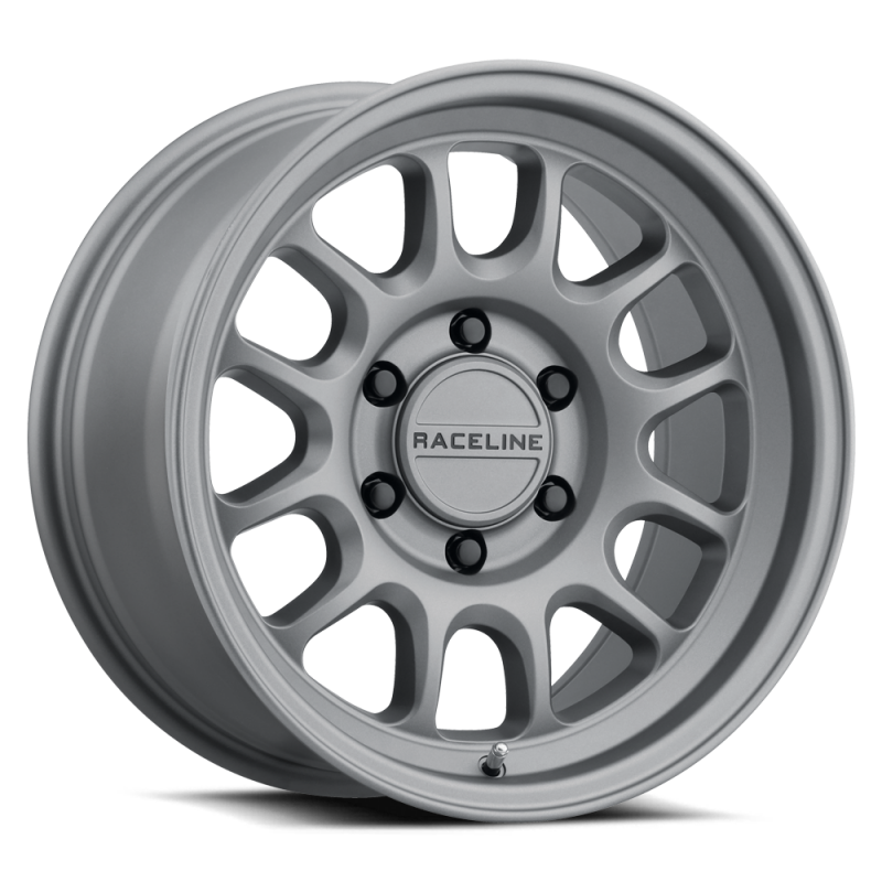 Raceline 958T Rogue 17x8in.5 / 6x139.7 BP / 35mm Offset / 106.1mm Bore - Titanium Wheel