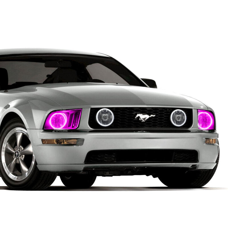 Oracle Ford Mustang 05-09 Halo Kit - ColorSHIFT w/ 2.0 Controller