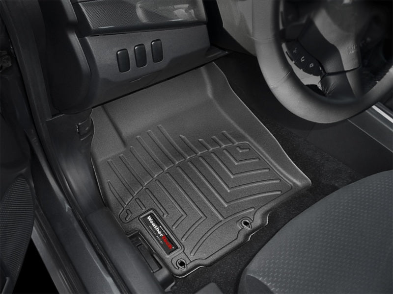 WeatherTech 08+ Mitsubishi Lancer Front FloorLiner - Black