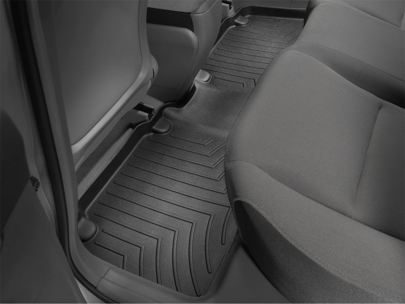 WeatherTech 06-11 Honda Civic Coupe / Si Coupe Rear FloorLiner - Black