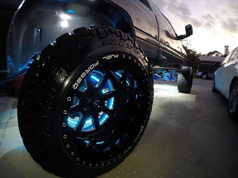 Oracle LED Illuminated Wheel Rings - Double LED - Blue