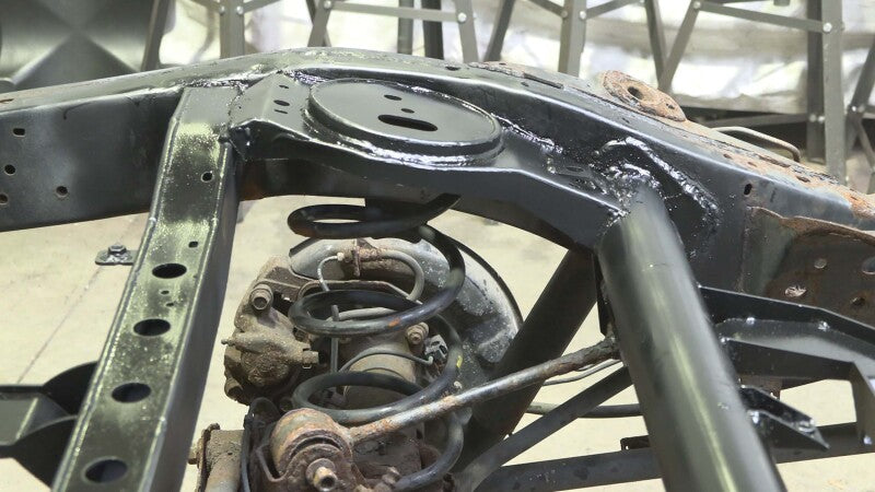 Rust Buster FJ Cruiser & 4Runner Rear Upper Coil Spring Bucket & Shock Mount - Right
