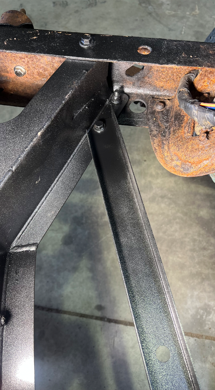 Rust Buster 1988-1998 Chevy C/K 1500/2500 Spare Tire Crossmember Support Piece