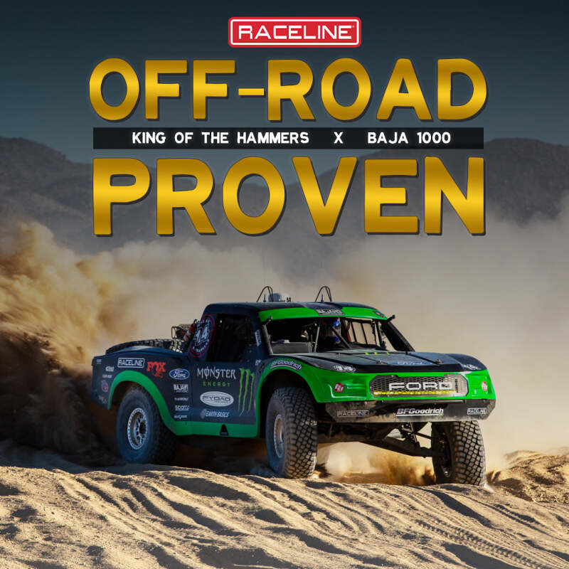 Raceline RT951F Ryno 17x9in / 6x135 BP / 25mm Offset / 87.1mm Bore - Machined Beadlock Wheel