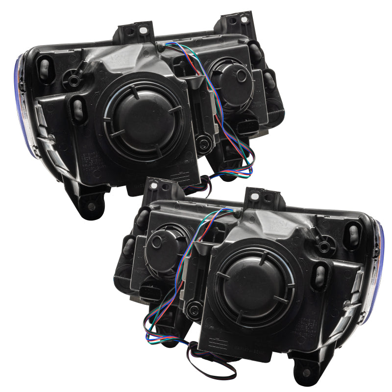 Oracle 11-14 Chrysler 300C SMD HL - Black - NON HID - ColorSHIFT DRL - ColorSHIFT