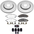 Power Stop 22-24 Jeep Grand Cherokee Front Z36 Coated Truck & Tow Brake Kit