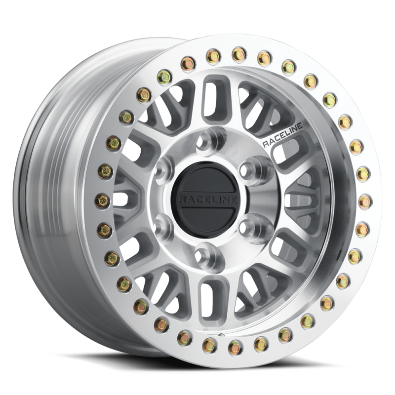 Raceline 951M Ryno 17x9 / 5x150 / -38mm Offset / 110.5mm Bore - Machined w/ Machined Beadlock Ring