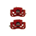 Power Stop 17-20 Hyundai Elantra Rear Red Caliper w/Bracket (Pair)