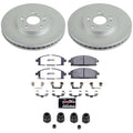 Power Stop 03-06 Acura MDX Front Z36 Coated Truck & Tow Brake Kit
