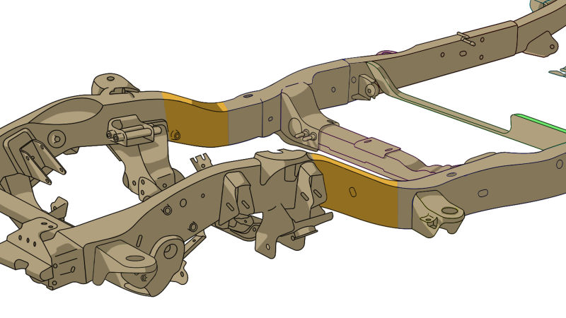 Rust Buster Front Frame Section