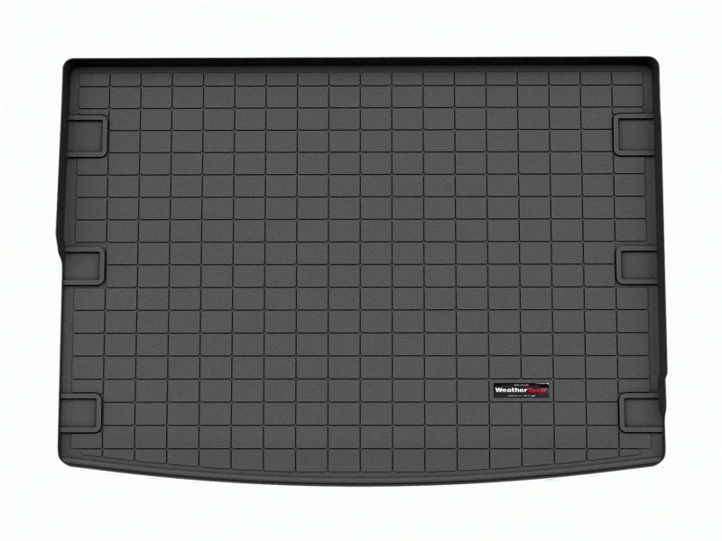 WeatherTech 2023 Jeep Grand Cherokee Wagoneer L Cargo Liners - Black (Trimming Req. w/ Cargo Rail)