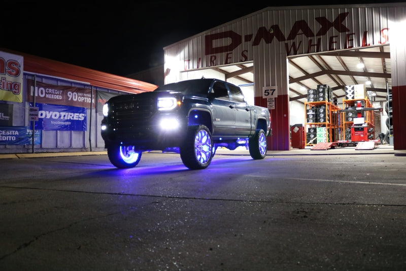 Oracle LED Illuminated Wheel Rings - Double LED - Blue