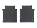 WeatherTech 2019+ Audi A8L Rear FloorLiner - Black