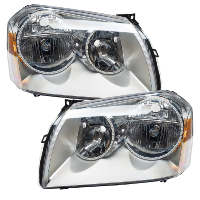 Oracle 05-07 Dodge Magnum SMD HL - Chrome - ColorSHIFT w/ 2.0 Controller