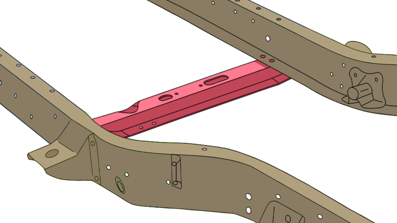 Rust Buster Transmission Crossmember