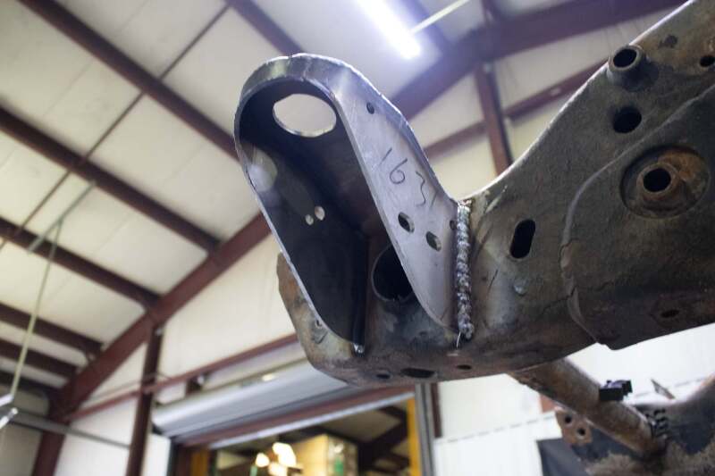 Rust Buster Core Support Mount Right Side