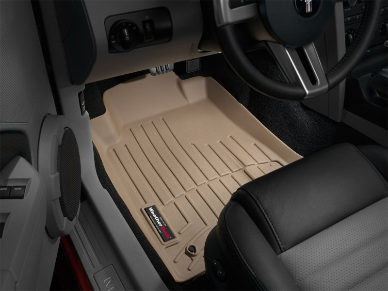 WeatherTech 05-09 Ford Mustang Front FloorLiner - Tan