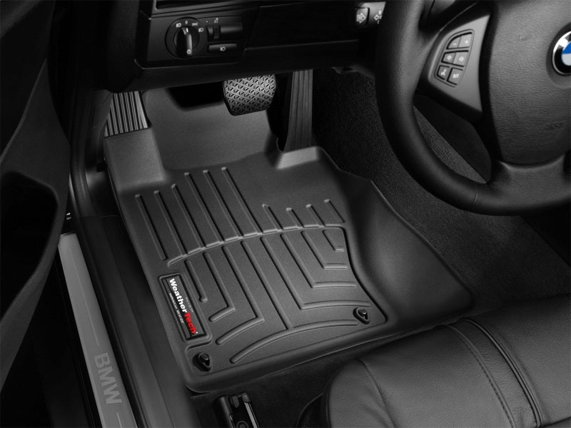 WeatherTech 04+ BMW X3 Front FloorLiner - Black