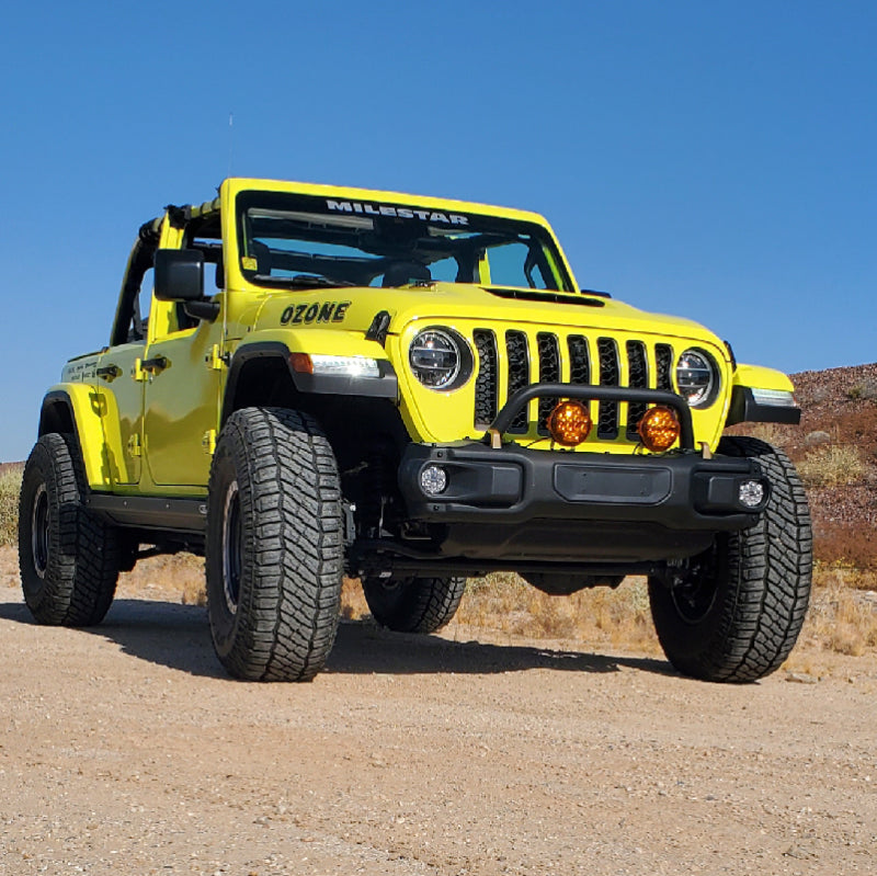 Nacho Lighting Jeep JL/JT SAE Combo White Plug N Play Fog Light Kit (3pc Bumper Kit)