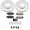 Power Stop 14-15 Acura ILX Front Z36 Coated Truck & Tow Brake Kit