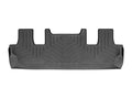 WeatherTech 2018+ Lincoln Navigator Rear FloorLiner - Black (Vehicles w/2nd Row Bucket Seats)