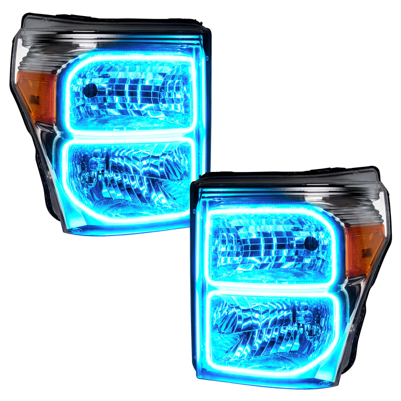 Oracle 11-16 Ford F250/350 LED HL - ColorSHIFT w/ Simple Controller