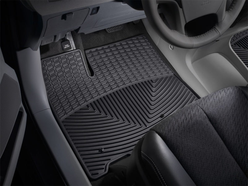 WeatherTech 11-12 Toyota Sienna Front Rubber Mats - Black