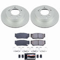 Power Stop 07-09 Kia Sorento Rear Z23 Coated Brake Kit